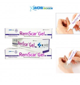 Gel Silicone mờ sẹo Remscar Gel - Hàn Quốc Wonbiogen giúp nhanh lành sẹo, hết thâm phục hồi da 