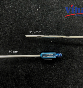 CÂY HÚT MỠ 6 LỖ 3MM x 30CM