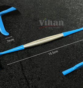 Panh phẫu thuật 2 đầu (có móc ) cách điện.