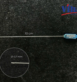 CÂY CẤY MỠ ĐẦU TÙ TRÒN 0.7MM x 10CM