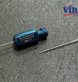 CÂY CẤY MỠ ĐẦU TÙ TRÒN 0.7MM x 7CM