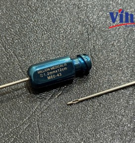 CÂY CẤY MỠ ĐẦU TÙ TRÒN 1.2MM x 12CM