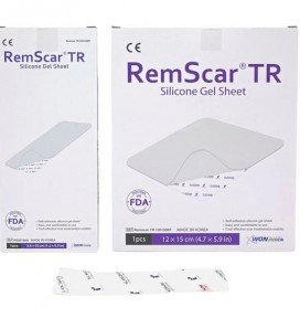 Miếng dán Silicone mờ sẹo Remscar Gel - Hàn Quốc Wonbiogen giúp nhanh lành sẹo, hết thâm phục hồi da