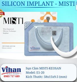 VẬT LIỆU CẤY GHÉP DÙNG TRONG VÙNG CẰM MISTI KEOSAN E1-20