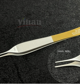 Nhíp Nỉa phẫu thuật Adson có mấu 1mm x 12.5cm