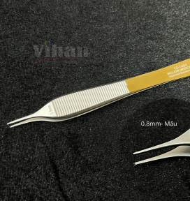 Nhíp Nỉa phẫu thuật Adson có mấu 0.8mm x 12.5cm