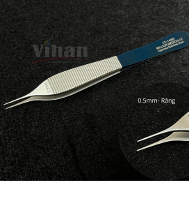 Nhíp Nỉa phẫu thuật Adson có răng 0.5mm x 12.5cm