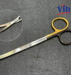 KÉO IRIS MŨI NHỌN CONG GOLDMANN FOX TC+SUPER CUT 13CM 