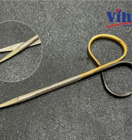KÉO RIBBON IRIS CONG TC+SUPER CUT 10.5CM 