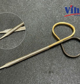 KÉO RIBBON MŨI NHỌN CONG TYPE STEVEN TENOTOMY TC+SUPER CUT 10.5CM