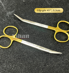 KÉO PHẪU THUẬT GẬP GÓC 45 ĐỘ 