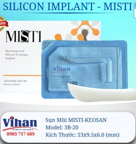 VẬT LIỆU CẤY GHÉP MŨI MISTI KEOSAN 3B-20