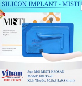 VẬT LIỆU CẤY GHÉP MŨI MISTI KEOSAN KBL35-20