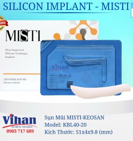 VẬT LIỆU CẤY GHÉP MŨI MISTI KEOSAN KBL40-20