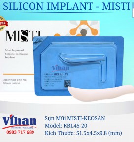 VẬT LIỆU CẤY GHÉP MŨI MISTI KEOSAN KBL45-20