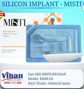 VẬT LIỆU CẤY GHÉP MŨI MISTI KEOSAN KD60-20