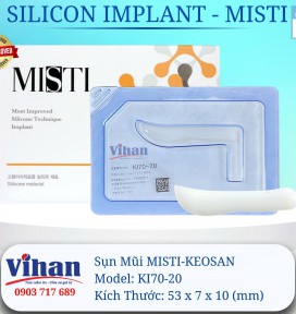 VẬT LIỆU CẤY GHÉP MŨI MISTI KEOSAN KI70-20