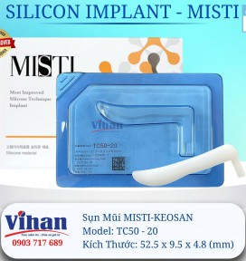 VẬT LIỆU CẤY GHÉP MŨI MISTI KEOSAN TC50-20