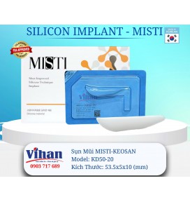 VẬT LIỆU CẤY GHÉP MŨI MISTI KEOSAN KD50-20