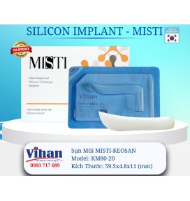 VẬT LIỆU CẤY GHÉP MŨI MISTI KEOSAN KM80-20