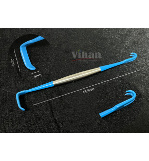 Panh phẫu thuật 2 đầu (có móc ) cách điện.