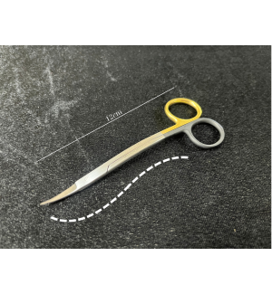 KÉO PHẪU THUẬT NÂNG MŨI HÌNH CHỮ S 12CM 