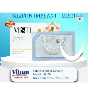 VẬT LIỆU CẤY GHÉP DÙNG TRONG VÙNG CẰM MISTI KEOSAN G1-20