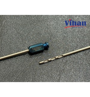 CÂY HÚT MỠ 3 PORT THẲNG 3.0mm x 25cm