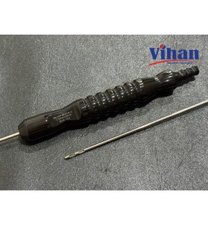 CÂY HÚT MỠ TAY CẦM 2 LỖ BI THẲNG 3.0MM x 25CM