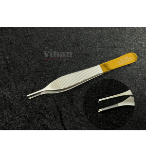  Nhíp Nỉa phẫu thuật Adson có cả răng và mấu 12.5cm