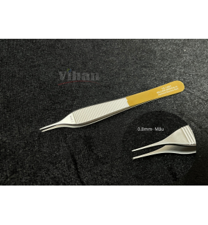 Nhíp Nỉa phẫu thuật Adson có mấu 0.8mm x 12.5cm