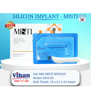 VẬT LIỆU CẤY GHÉP MŨI MISTI KEOSAN KI50-20