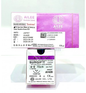 Chỉ phẫu thuật tự tiêu Surgifit (PGA) Hãng AILEE Korea