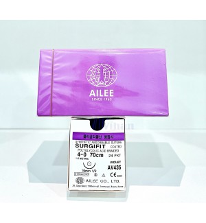 Chỉ phẫu thuật tự tiêu Surgifit (PGA) Hãng AILEE Korea