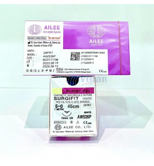 Chỉ phẫu thuật tự tiêu Surgifit (PGA) Hãng AILEE Korea