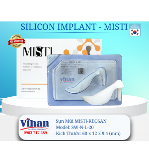 VẬT LIỆU CẤY GHÉP MŨI MISTI KEOSAN DÁNG THIÊN NGA