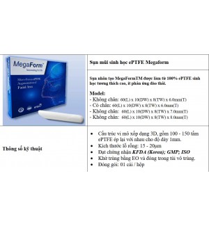 SỤN SINH HỌC MEGAFORM 7mm (THINKGRAFT KOREA)