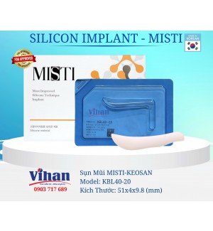 VẬT LIỆU CẤY GHÉP MŨI MISTI KEOSAN KBL40-20