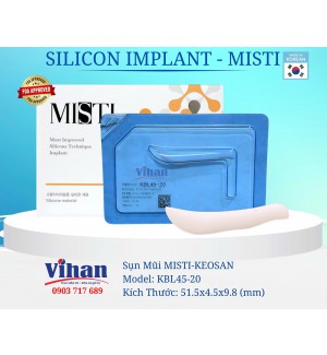 VẬT LIỆU CẤY GHÉP MŨI MISTI KEOSAN KBL45-20