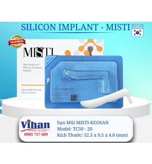 VẬT LIỆU CẤY GHÉP MŨI MISTI KEOSAN TC50-20