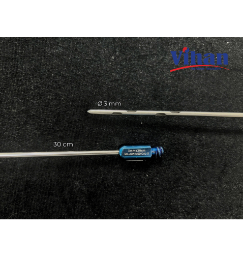 CÂY HÚT MỠ 6 LỖ 3MM x 30CM