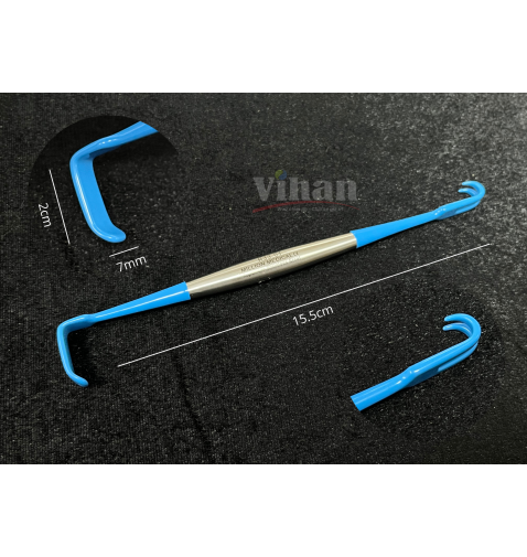 Panh phẫu thuật 2 đầu (có móc ) cách điện.