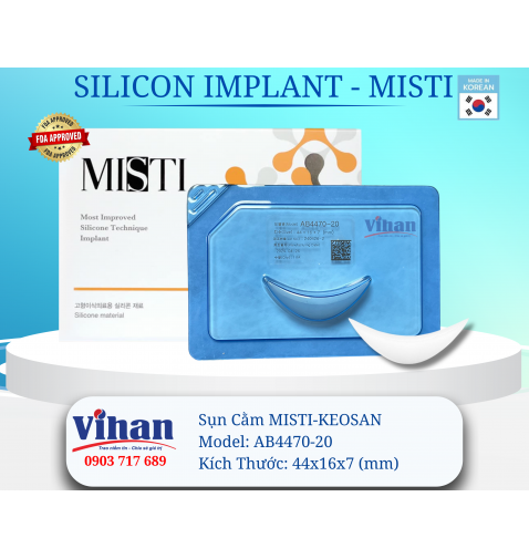 VẬT LIỆU CẤY GHÉP DÙNG TRONG VÙNG CẰM MISTI KEOSAN AB4470-20