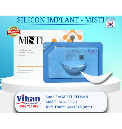 VẬT LIỆU CẤY GHÉP DÙNG TRONG VÙNG CẰM MISTI KEOSAN AB4480-20