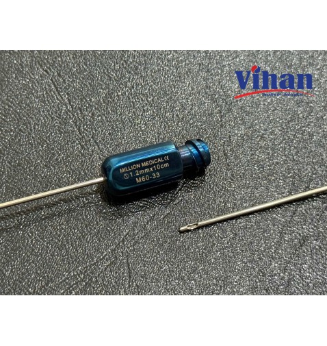 CÂY CẤY MỠ ĐẦU TÙ TRÒN 1.2MM x 10CM