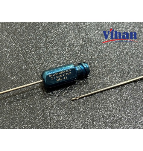 CÂY CẤY MỠ ĐẦU TÙ TRÒN 1.2MM x 12CM