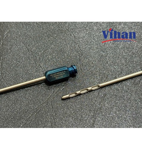 CÂY HÚT MỠ 3 PORT THẲNG 3.0mm x 25cm