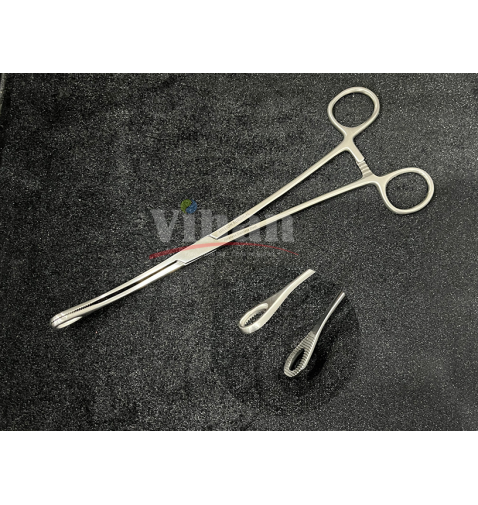 Kẹp bông Foerster thẳng 25cm