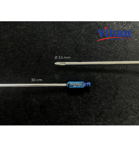 CÂY HÚT MỠ 3 LỖ 3.5MM x 30CM