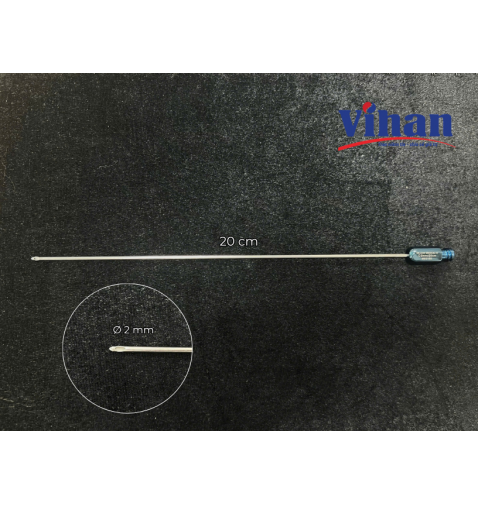 CÂY CẤY MỠ ĐẦU TÙ TRÒN 2.0MM x 20CM